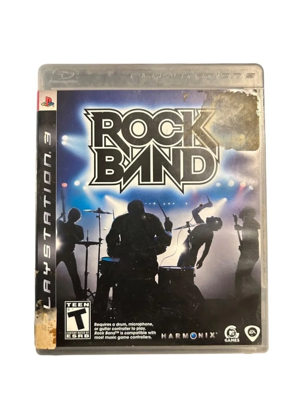 Rock Band For PlayStation 3 Harmonix Pre-Owned Complete Game Disc Case & Manual